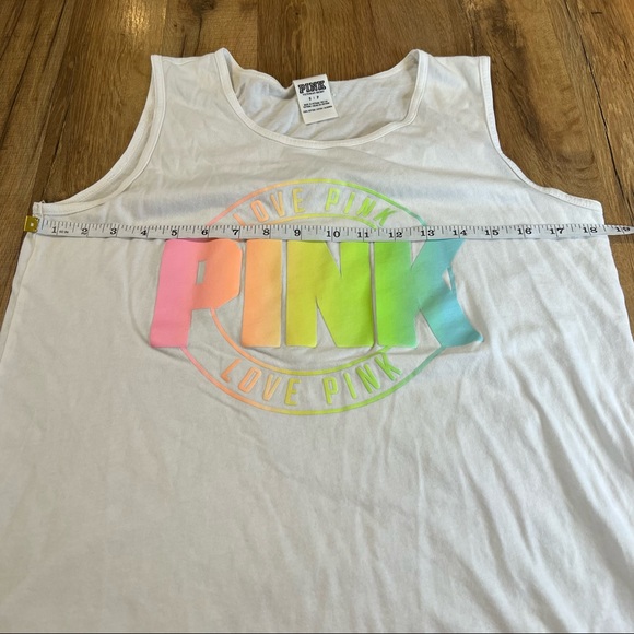 LOVE PINK colorful ombré tank - Picture 8 of 11